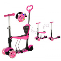 Самокат 5в1 iTrike Maxi JR 3-026-B-1 (pink)